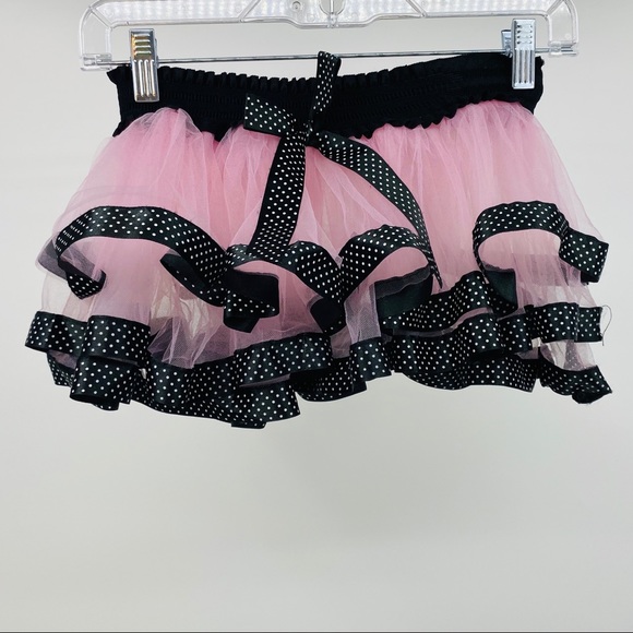 Girls Polka Dot Bow Tutu - Picture 4 of 8